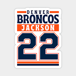 Denver Broncos Jackson 22 Edition 3 Magnet