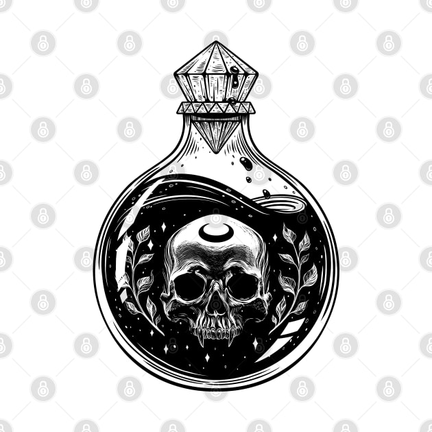 Poison. Vampire Skull by OccultOmaStore