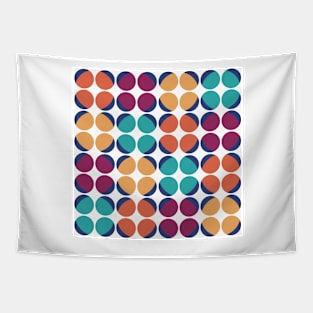 Abstract Circles Tapestry