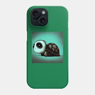 Sad tortoise Phone Case