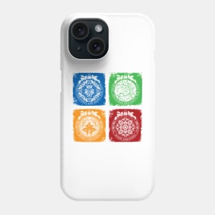 Four Christmas Ornaments Phone Case