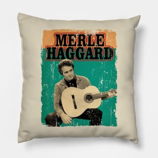 The merle haggard - Artdrawing Pillow