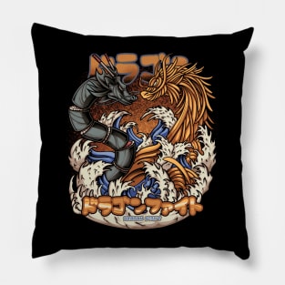 SUSHI DRAGON VS NOODLE DRAGON Pillow