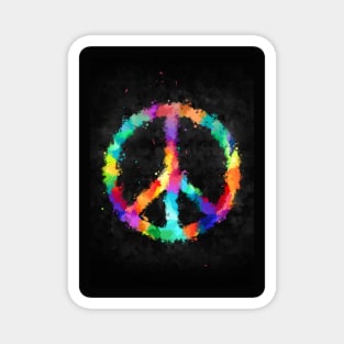 Peace mark Magnet