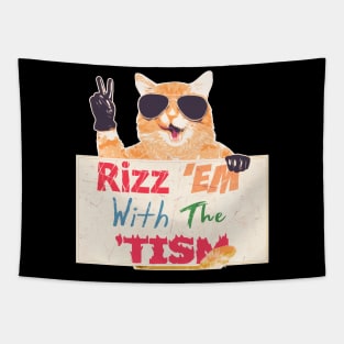 Rizz 'Em With The 'Tism Tapestry