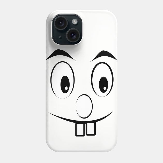 Funny Face Phone Case by RAK20