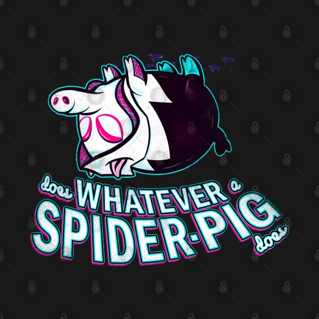 SpiderPig Ghost by poopsmoothie