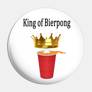 King of Bierpong Pin