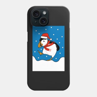 Puffin In The Snow Phone Case