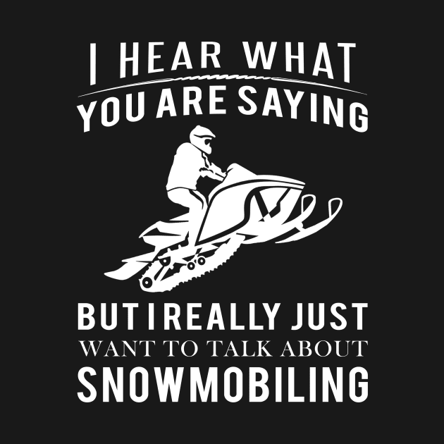 Snowmobile Obsession: Let's Discuss Snowmobiles, No Matter What's on the Table! by MKGift