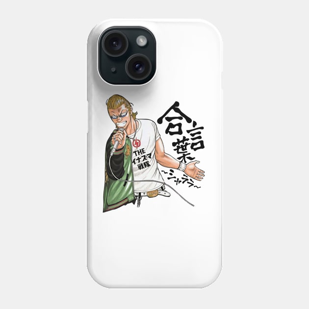 Harumichi Bouya  Street Punk Phone Case by WikiDikoShop