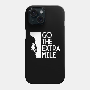 go the extra mile - dark Phone Case