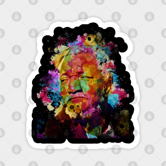 Fred G Sanford ~ Watercolor Illustration Magnet by Punyaomyule