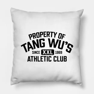 Tang Wu - Athletic Club (New Design - Light - Back) Pillow