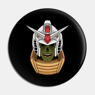 gundam rx 78 zombie Pin