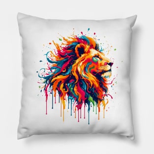 Lion Colors Pillow