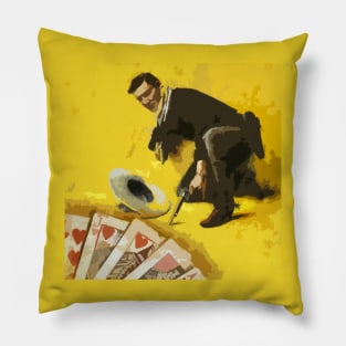 Wild West Gunslinger Pop Art Pillow