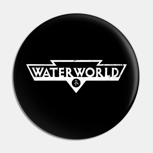 Waterworld (White) Pin by TheUnseenPeril