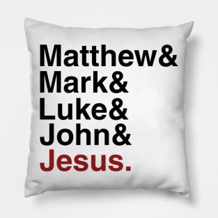 Jesus and the Gospels Pillow