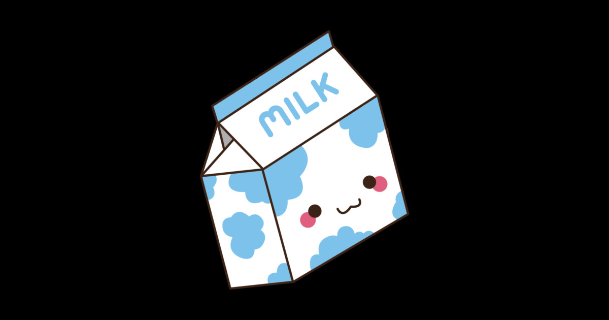 Cute Milk Box Milk T Shirt TeePublic