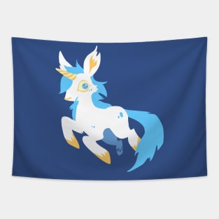 Unicorn Goat Tapestry