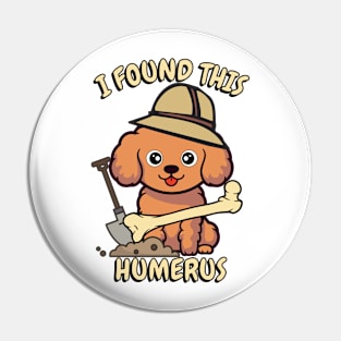 I found this humerus - brown dog Pin