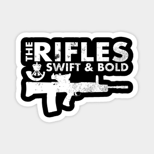 The Rifles (distressed) Magnet