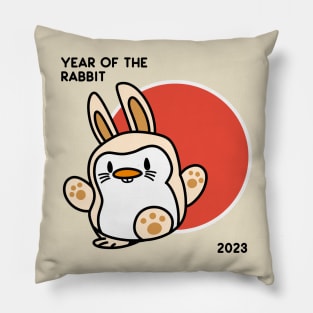 Hippity Hop! The Year of the Rabbit! Pillow