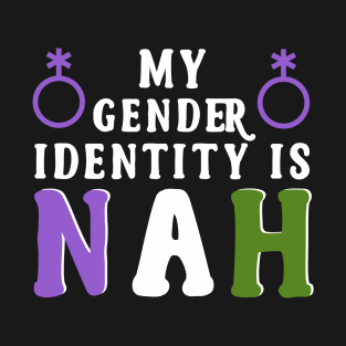 My Gender Identity is Nah Queer Pride T-Shirt