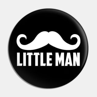 Fathers Day 2018 Little Man Mustache Matching Dad And Kiddo Pin