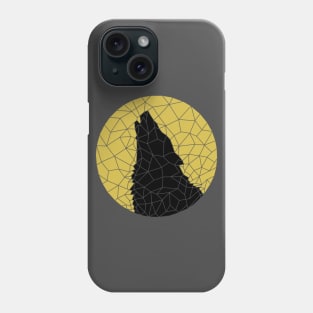 Wolf Moon Geo Phone Case