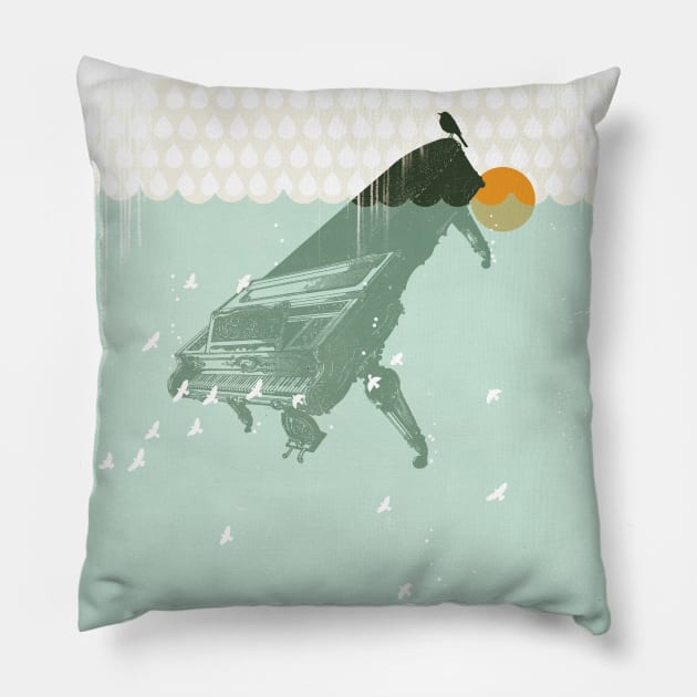 WATER DREAM Pillow by Showdeer