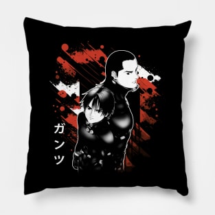 GANTZ The Osaka Mission - Battle the Invaders on an Inspired Tee Pillow