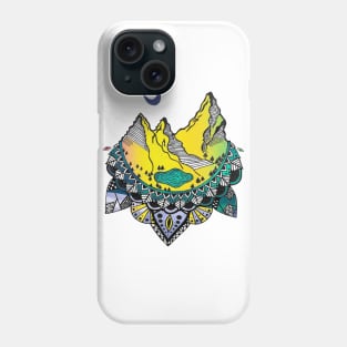 Yellow Mountain Phone Case