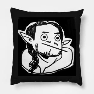 Concerned Elf Askeska Pillow