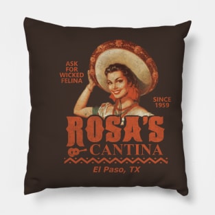 Rosa's Cantina Pillow