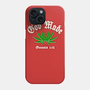 (God Made) Marijuana Phone Case