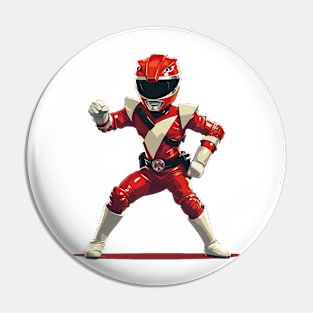 red ranger Pin