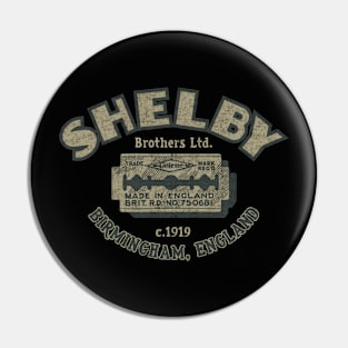 Shelby Brand Razorblades Pin