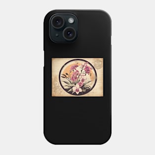 Orchid Wildflower Flower Retro Vintage Since Flora Phone Case