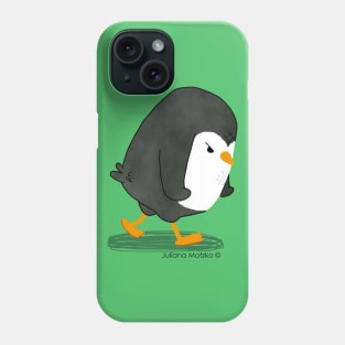 Grumpy Penguin Phone Case