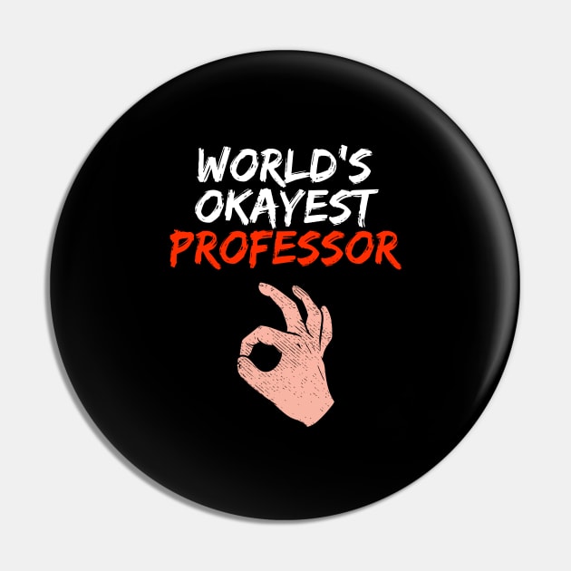 Funny Professor Job Profession Gift Pin by Dolde08