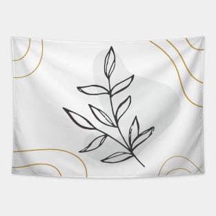 MM15B- LineArt Minimalist Art Tapestry