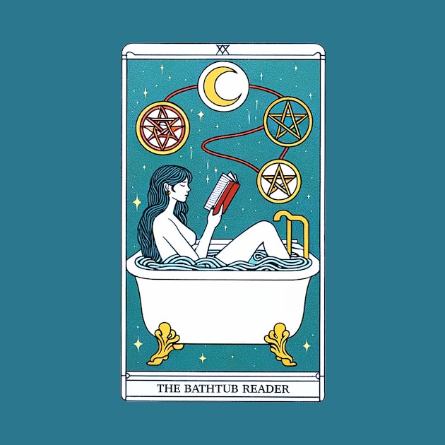 The Bathtub Reader by L.C. Tarot