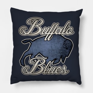 Buffalo Blues Baseball Pillow