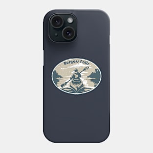 Retro Burgess Falls Kayaking Phone Case