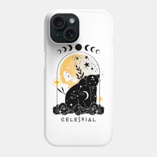 Celestial spirit animal Bear Phone Case