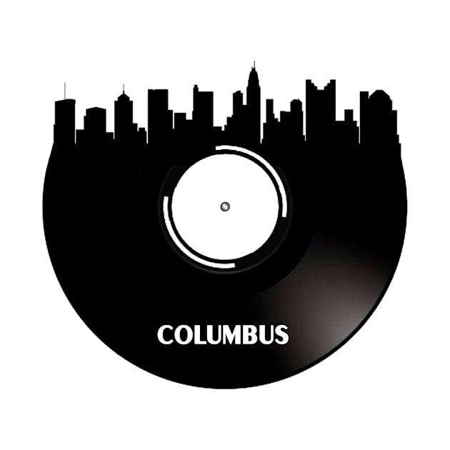 Columbus Ohio Vinyl by Ferrazi