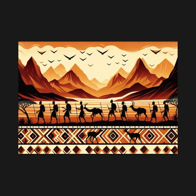 Tribal Patterns - Desert by AnimeVision