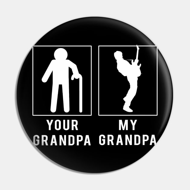 guitar your grandpa my grandpa tee for your grandson granddaughter Pin by MKGift